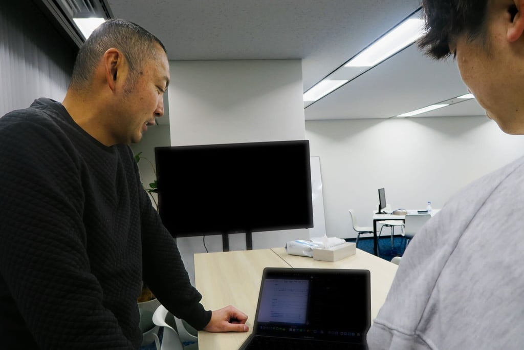 インタビュー写真