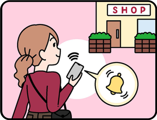 LINEミニアプリ 来店者限定クーポン リマインドを届ける